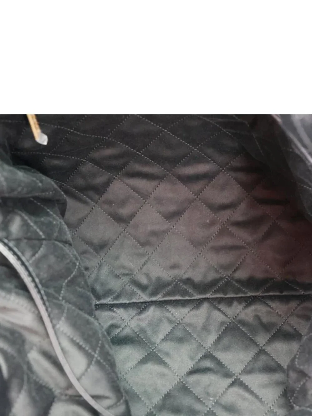 Chanel  22 Large Quilted Calfskin Leather Hobo Bag Black